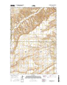 Harwood Bench 2017 topographic map thumbnail