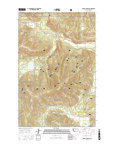 Haskill Mountain 2017 topographic map thumbnail