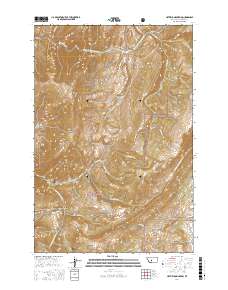 Hatfield Mountain 2017 topographic map thumbnail