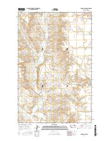 Hauck Coulee 2017 topographic map thumbnail