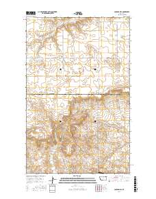 Haugens Hill 2017 topographic map thumbnail