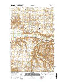 Havre SE 2017 topographic map thumbnail