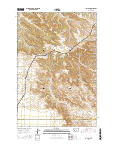 Hay Basin NE 2017 topographic map thumbnail