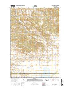 Hay Basin North 2017 topographic map thumbnail