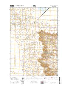 Hay Basin South 2017 topographic map thumbnail