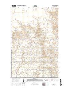 Hay Creek 2017 topographic map thumbnail