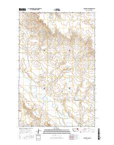 Hay Creek NW 2017 topographic map thumbnail