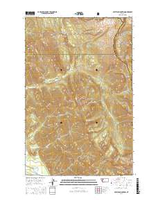 Haystack Mountain 2017 topographic map thumbnail