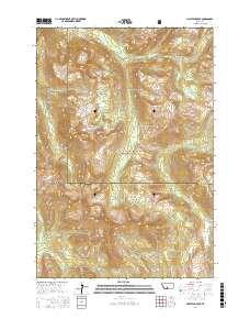 Haystack Peak 2017 topographic map thumbnail