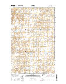 Headlight Butte NE 2017 topographic map thumbnail