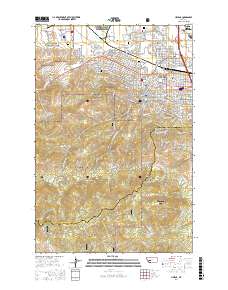 Helena 2017 topographic map thumbnail
