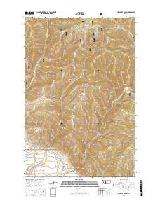 Hellgate Gulch 2017 topographic map thumbnail