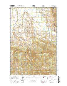 Helmville 2017 topographic map thumbnail