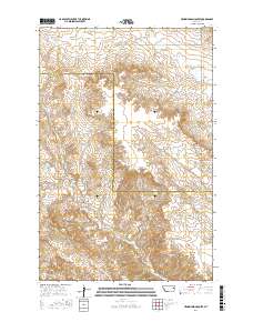 Hendrickson Coulee 2017 topographic map thumbnail