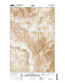 Henry Creek 2017 topographic map thumbnail