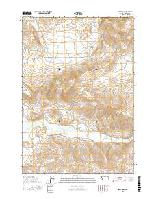 Henry Gulch 2017 topographic map thumbnail
