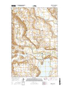 Hewitt Lake 2017 topographic map thumbnail