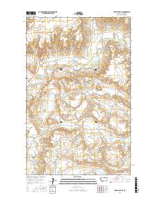 Hewitt Lake SW 2017 topographic map thumbnail