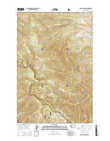 Hewolf Mountain 2017 topographic map thumbnail