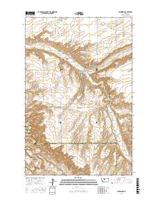 Highwood 2017 topographic map thumbnail