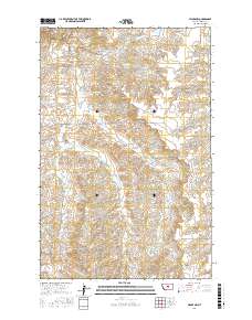 Hilger NW 2017 topographic map thumbnail