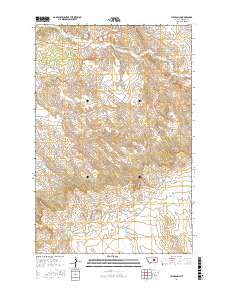 Hill Ranch 2017 topographic map thumbnail