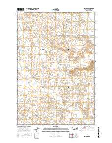 Hobo Coulee 2017 topographic map thumbnail