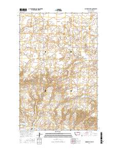 Hornbeck Lake 2017 topographic map thumbnail