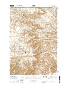 Horse Butte 2017 topographic map thumbnail
