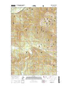 Horse Hill 2017 topographic map thumbnail