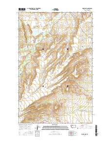 Horse Lake 2017 topographic map thumbnail