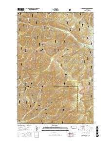 Horsehead Peak 2017 topographic map thumbnail