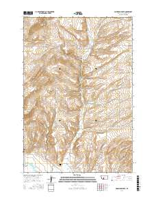 Horseshoe Creek 2017 topographic map thumbnail