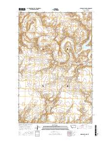 Horseshoe Lake 2017 topographic map thumbnail
