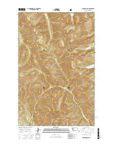 Horseshoe Peak 2017 topographic map thumbnail