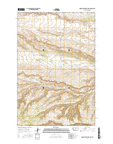 Horsethief Coulee East 2017 topographic map thumbnail