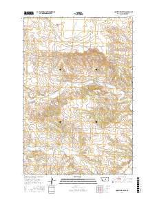 Horsethief Creek 2017 topographic map thumbnail