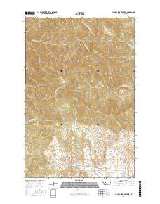 Hound Creek Reservoir 2017 topographic map thumbnail