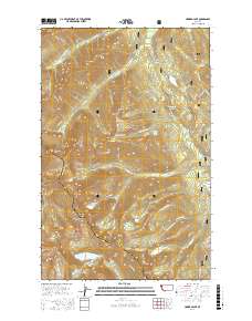 Howard Lake 2017 topographic map thumbnail