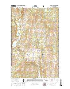 Hubbart Reservoir 2017 topographic map thumbnail