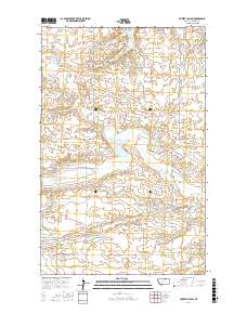 Hubert Hill SW 2017 topographic map thumbnail