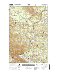 Hungry Horse 2017 topographic map thumbnail