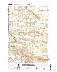 Hunter Lake 2017 topographic map thumbnail