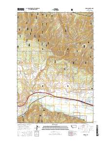 Huson 2017 topographic map thumbnail