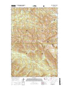 Hyde Creek 2017 topographic map thumbnail