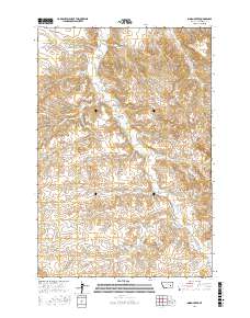 Indian Creek 2017 topographic map thumbnail