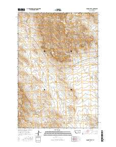 Ingomar West 2017 topographic map thumbnail