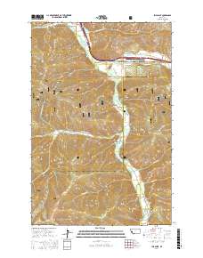 Iris Point 2017 topographic map thumbnail