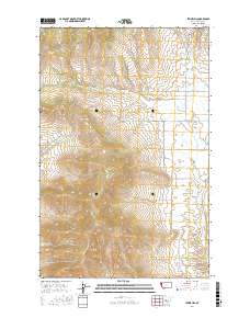 Irvine Hill 2017 topographic map thumbnail