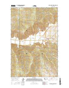 Irvine Lookout Tower 2017 topographic map thumbnail